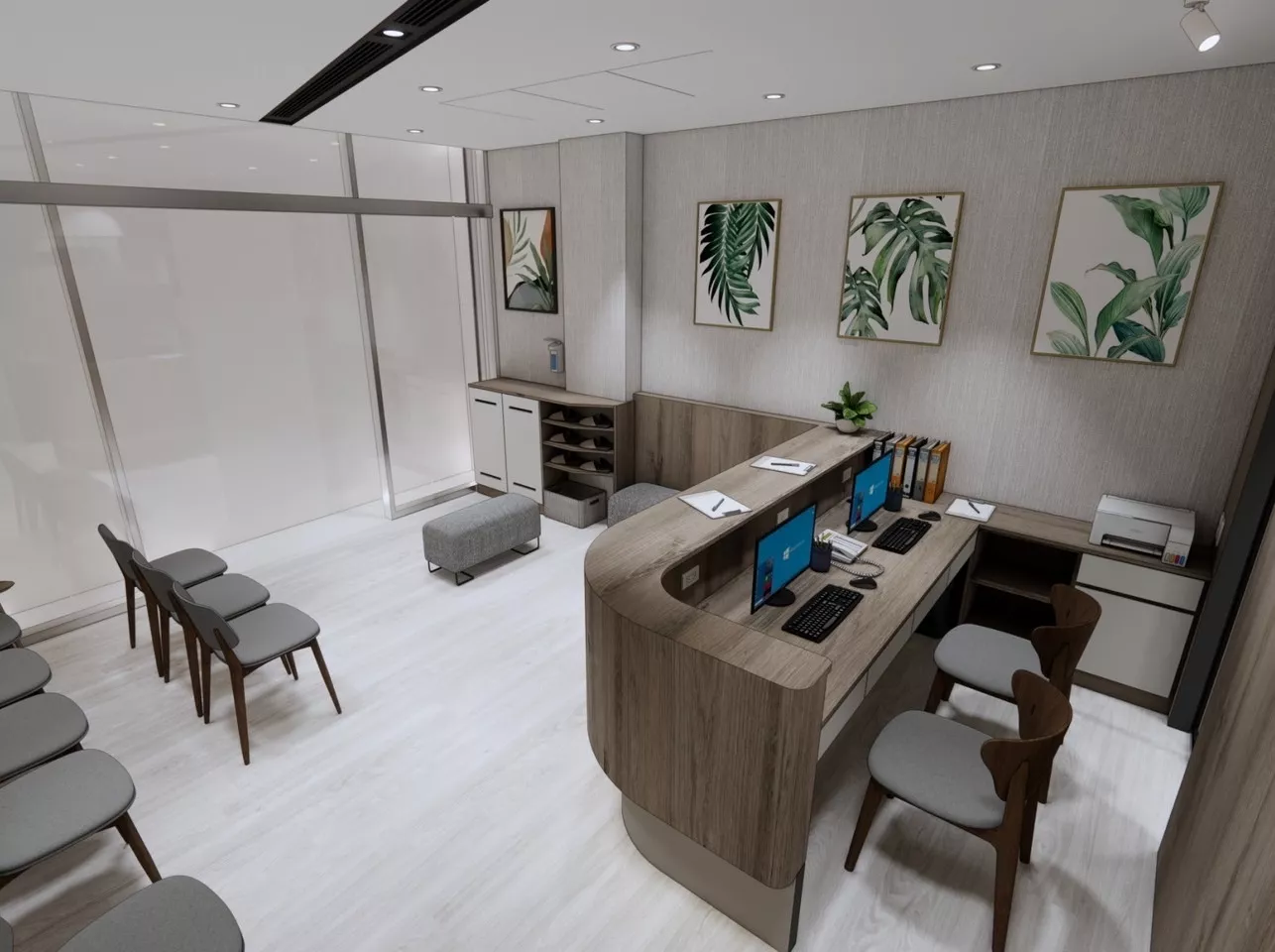 涵恩婦科診所 同集團診所 康雲診所 候診區