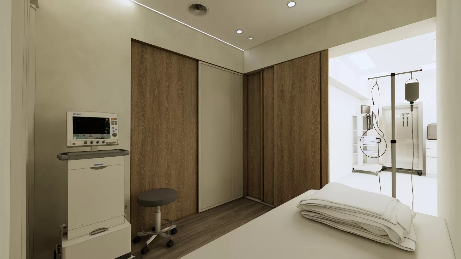 新竹竹北涵恩婦產科診所 內部環境 婦科診間